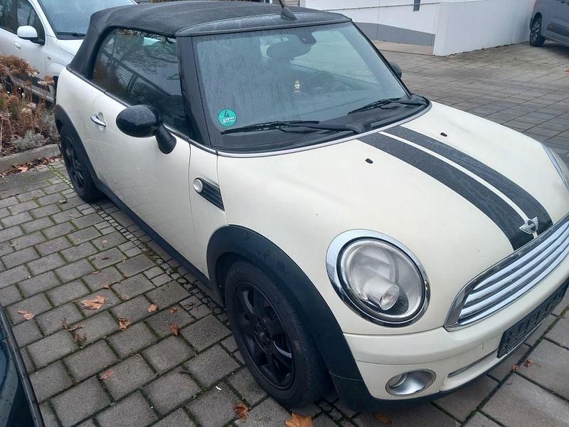 Weiß Gebraucht 2009 Mini Cooper Cabriolet Cabrio | 3.800 € (Guter Preis) - Bild 1/4