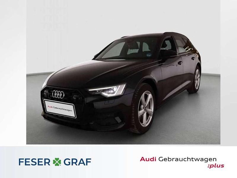 Mythosschwarz metallic Gebraucht 2025 Audi A6 Advanced Plus Kombi | 49.980 € (Guter Preis) - Bild 1/4