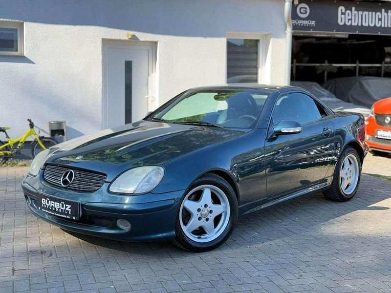 Gebraucht Mercedes SLK200 163 PS (119 kW) 2001 Grün Cabrio