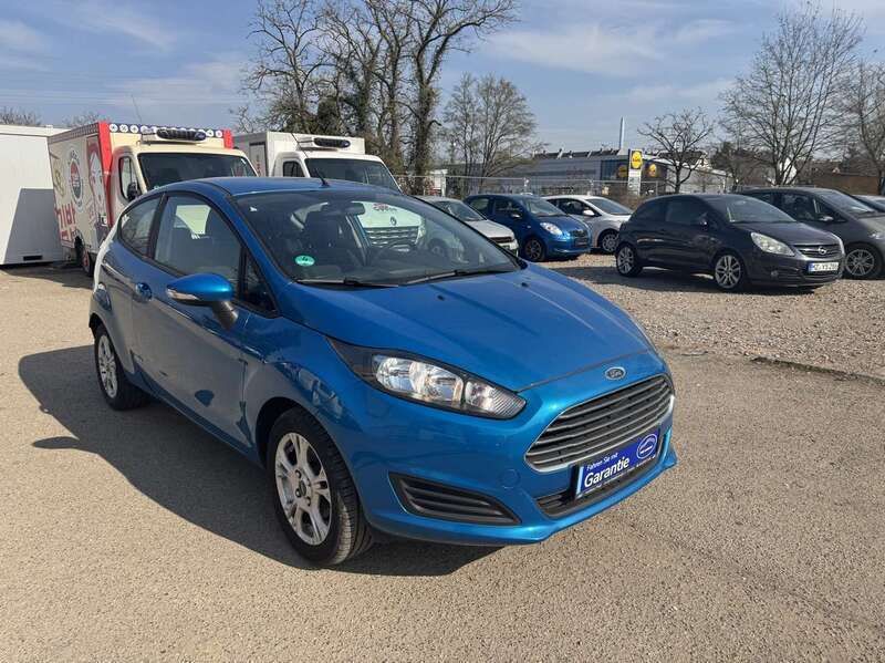 Blau Gebraucht 2014 Ford Fiesta SYNC Edition Kleinwagen | 5.299 € (Guter Preis) - Bild 1/4