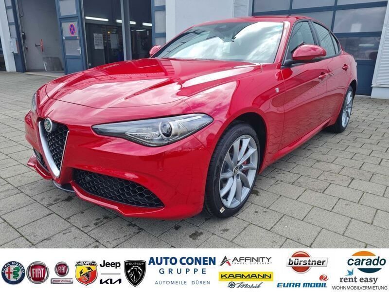 Rosso alfa, uni Gebraucht 2022 Alfa Romeo Giulia Ti Limousine | 38.780 € (Etwas zu teuer) - Bild 1/4