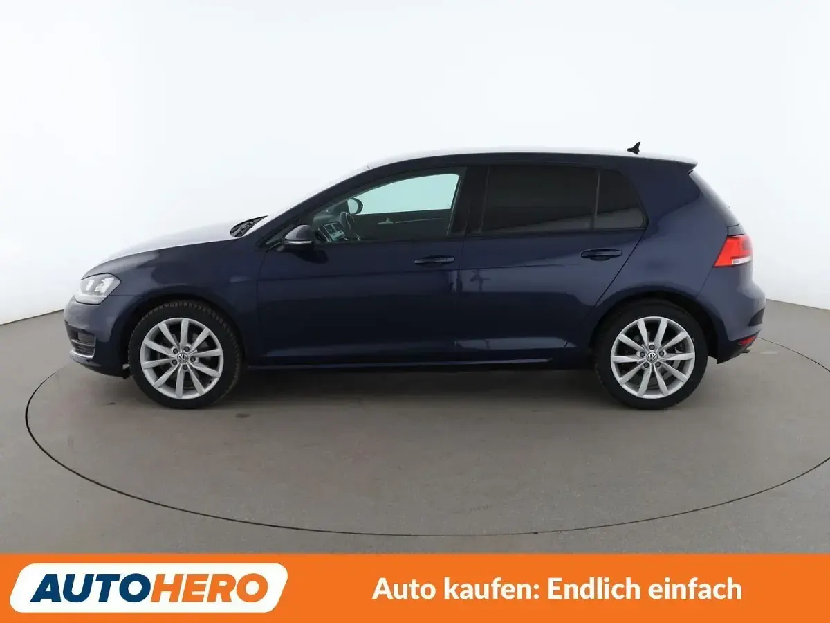 Gebraucht VW Golf VII Highline 150 PS (110 kW) 2015 Blau Limousine