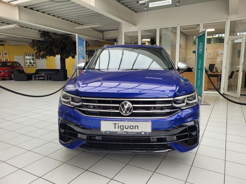 Blau Gebraucht 2021 VW Tiguan R SUV | 39.990 € (Fairer Preis) - Bild 1/4
