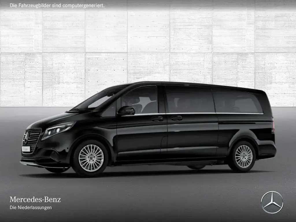 Second-hand Mercedes V300 Avantgarde 237 CP (174 kW) 2025 Negru Monovolum