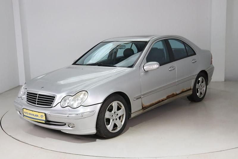 Silber Gebraucht 2003 Mercedes C320 Avantgarde Limousine | 1.200 € (Guter Preis) - Bild 1/4