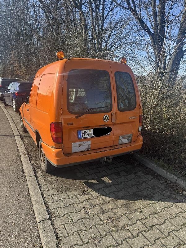 Gebraucht VW Caddy 64 PS (47 kW) 2001 Orange Van / Kleinbus