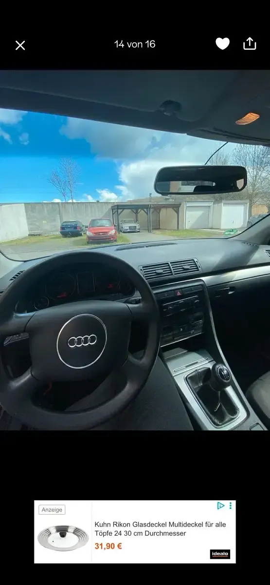 Gebraucht Audi A4 130 PS (95 kW) 2003 Grau Limousine