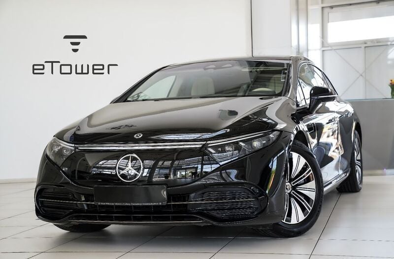 Schwarz Gebraucht 2022 Mercedes EQS450+ Limousine | 49.870 € (Guter Preis) - Bild 1/4