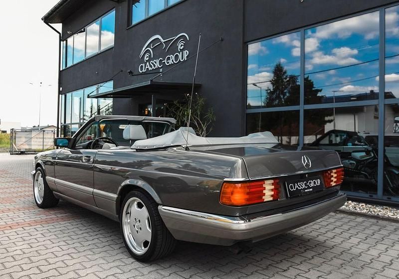 Usata Mercedes 500 252 CV (185 kW) 1988 Marrone Cabrio