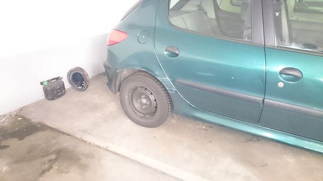 Gebraucht Peugeot 206 75 PS (55 kW) 1999 Grün Kleinwagen