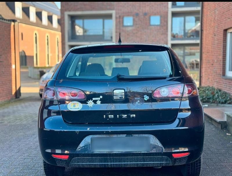 Gebraucht Seat Ibiza 86 PS (63 kW) 2008 Schwarz Kleinwagen