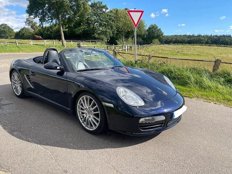 Blau Gebraucht 2006 Porsche Boxster S Sport Cabrio | 22.500 € (Fairer Preis) - Bild 1/4