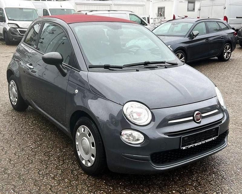 Grau Gebraucht 2022 Fiat 500C Club Cabrio | 9.900 € (Guter Preis) - Bild 1/4