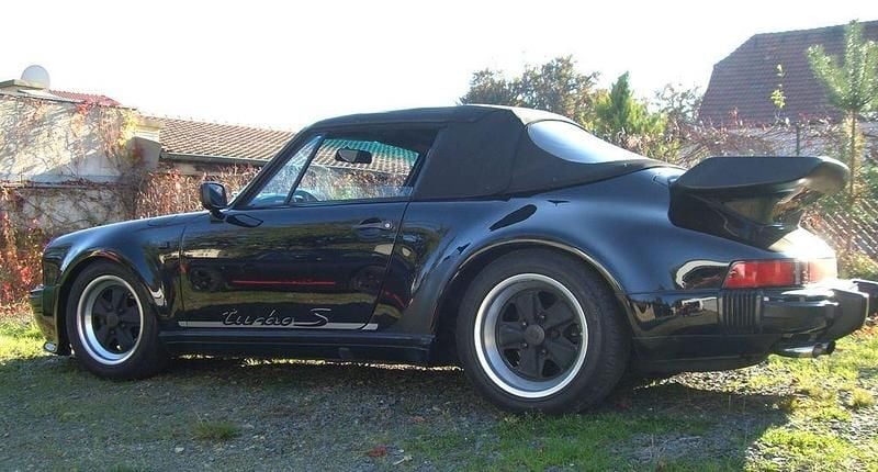 Gebraucht Porsche 930 Turbo 330 PS (242 kW) 1987 Schwarz Cabrio