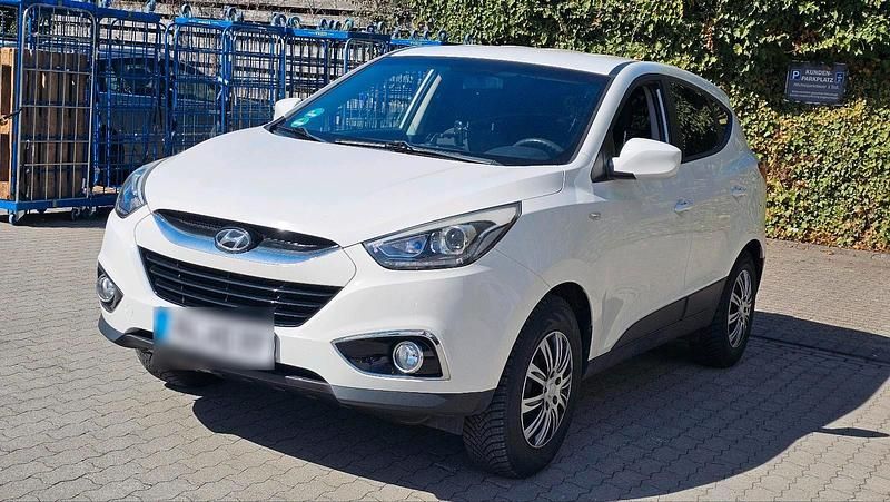Gebraucht Hyundai Tucson 113 PS (83 kW) 2014 Weiß SUV