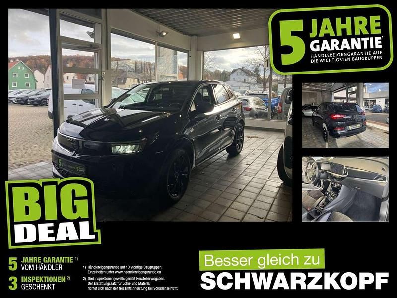 Schwarz (diamant schwarz) Gebraucht 2023 Opel Grandland X GS Line SUV | 21.290 € (Fairer Preis) - Bild 1/4