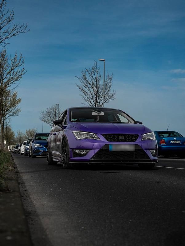 Usata Seat Leon FR 247 CV (181 kW) 2013 Nero Utilitaria