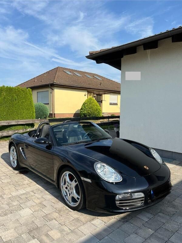 Schwarz Gebraucht 2008 Porsche Boxster S Cabrio | 30.999 € (Superpreis) - Bild 1/4