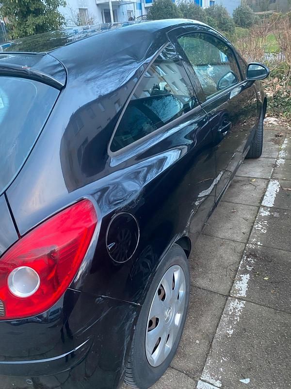 Gebraucht Opel Corsa 80 PS (58 kW) 2007 Schwarz Kleinwagen