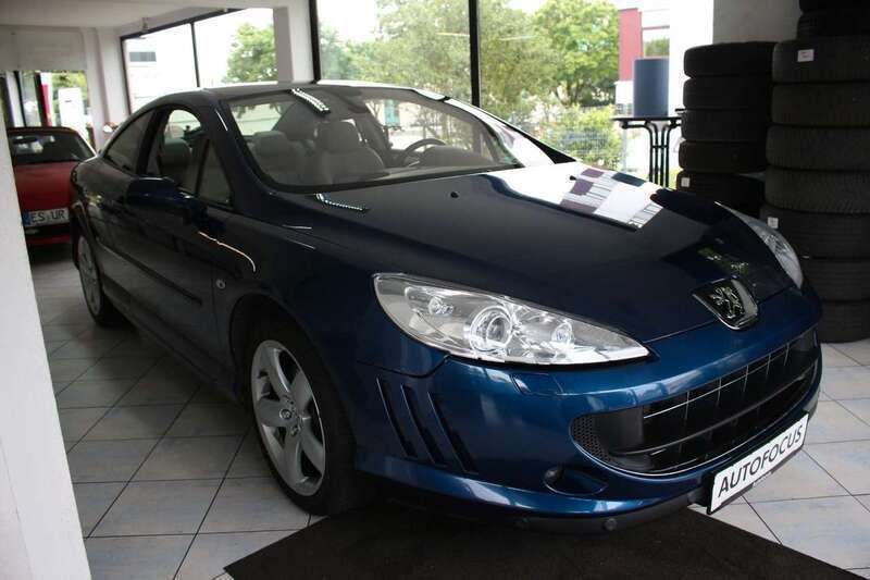 Lack blau montebello/metallic Gebraucht 2006 Peugeot 407 Coupe Platinum Coupé | 2.290 € - Bild 1/4