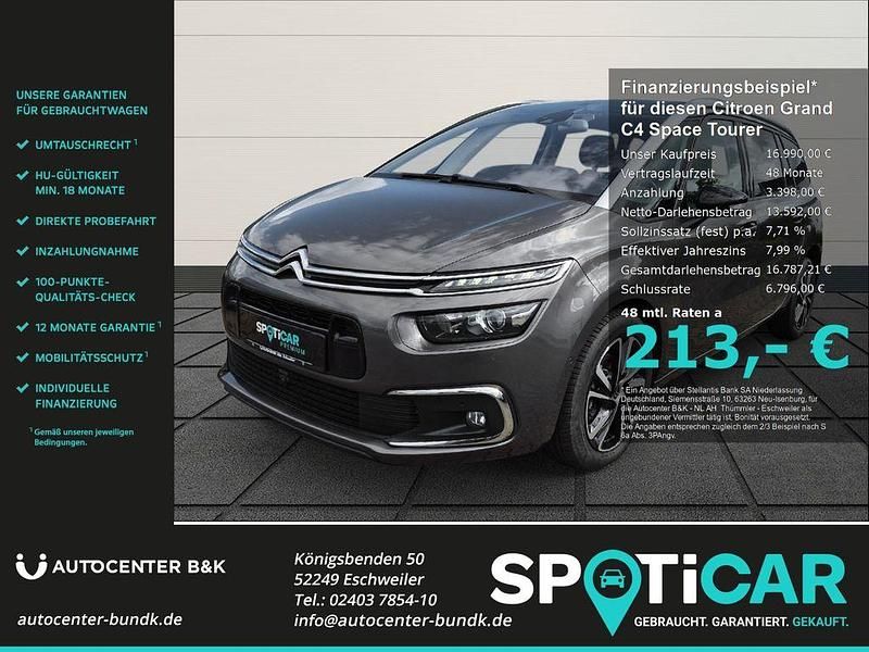 Grau Gebraucht 2021 Citroën C4 SpaceTourer Shine Van / Kleinbus | 16.990 € (Fairer Preis) - Bild 1/4