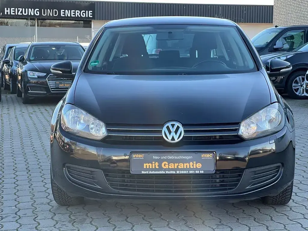 Gebraucht VW Golf VI Comfortline 105 PS (77 kW) 2011 Schwarz Kleinwagen