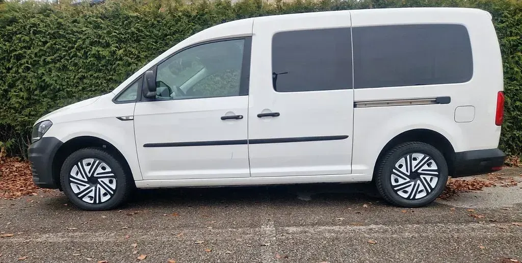 Usata VW Caddy 150 CV (110 kW) 2018 Bianco Monovolume