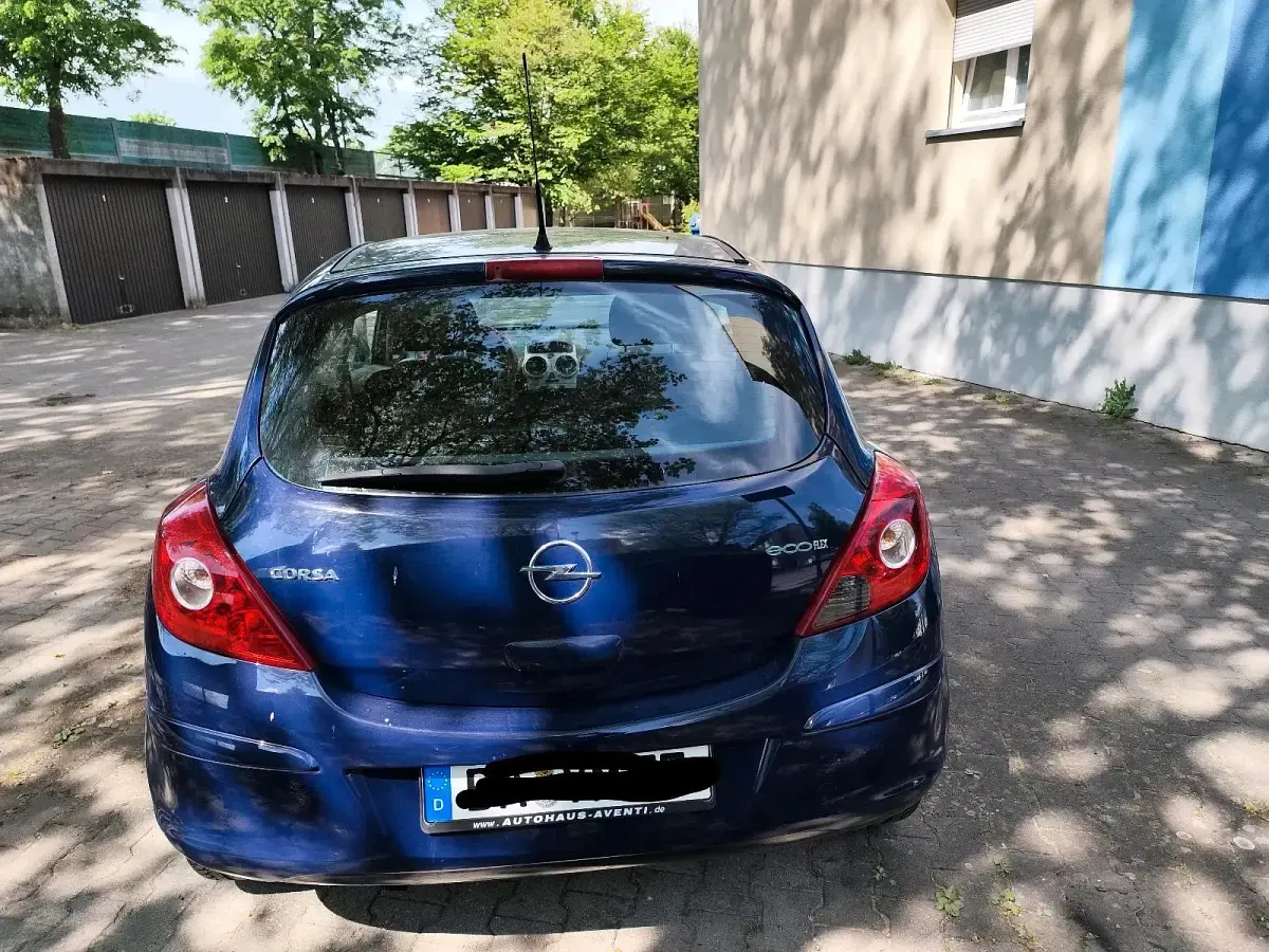 Gebraucht Opel Corsa 82 PS (60 kW) 2009 Blau Kleinwagen