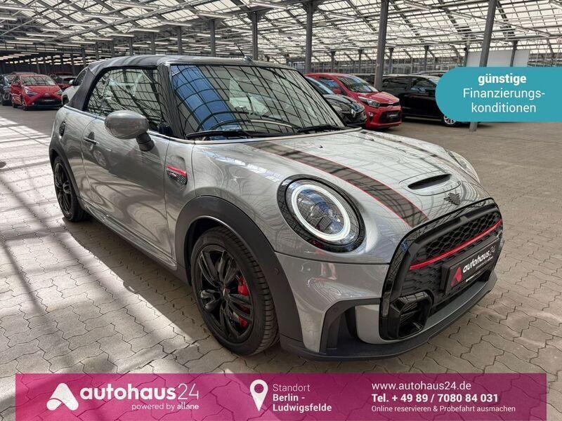 Grau Gebraucht 2021 Mini John Cooper Works Cabriolet Cabrio | 29.990 € (Superpreis) - Bild 1/4
