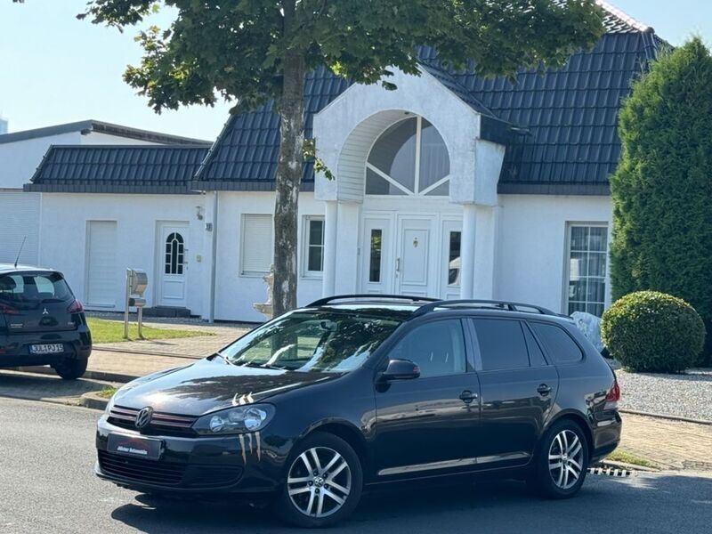 Schwarz Gebraucht 2010 VW Golf VI Trendline Kombi | 3.490 € (Fairer Preis) - Bild 1/4