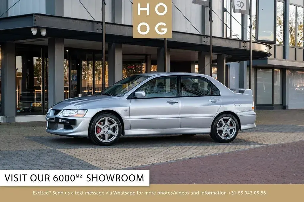 Second-hand Mitsubishi Lancer Evolution 265 CP (194 kW) 2004 Argintiu Berlinǎ