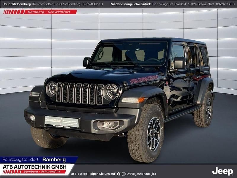 Schwarz Neu 2025 Jeep Wrangler Rubicon SUV | 61.990 € (Superpreis) - Bild 1/4