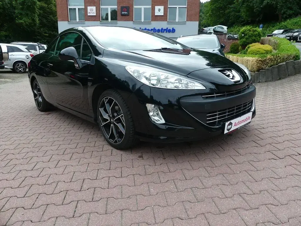 Gebraucht Peugeot 308 CC 120 PS (88 kW) 2011 Schwarz (metallic) Cabrio