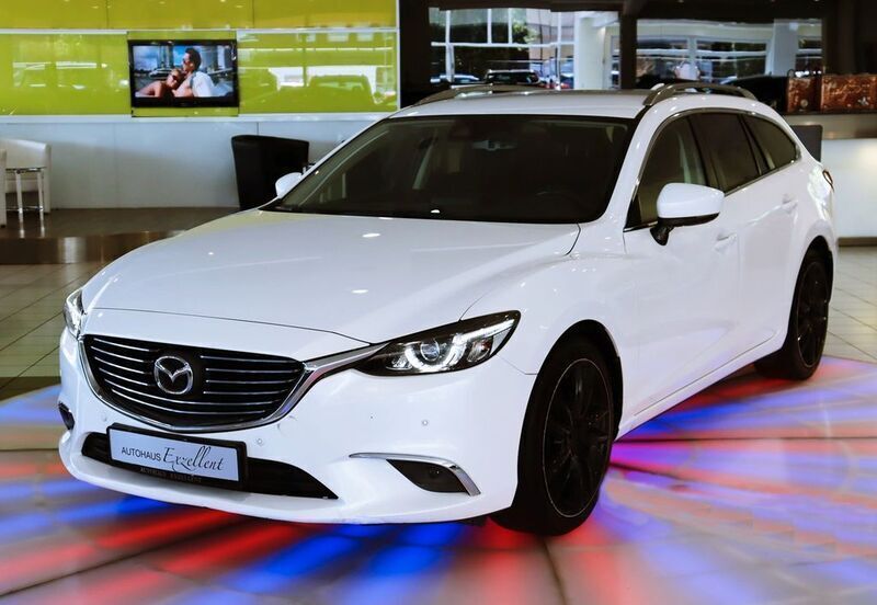 Weiß Gebraucht 2017 Mazda 6 Exclusive-Line Kombi | 9.950 € (Fairer Preis) - Bild 1/4