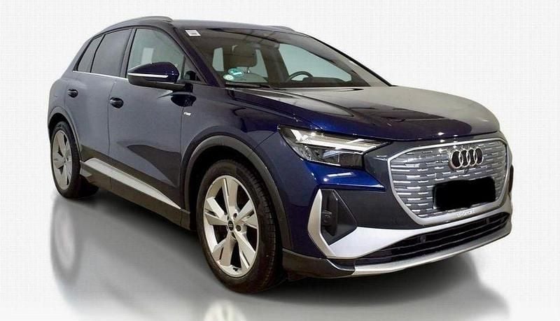 Gebraucht Audi Q4 e-tron S-Line 219 kW (299 PS) 2023 Blau SUV