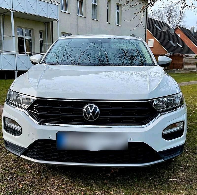 Gebraucht VW T-Roc 110 PS (80 kW) 2021 Weiß SUV