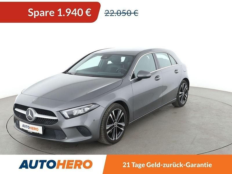 Grau Gebraucht 2019 Mercedes A180 Progressive Limousine | 20.110 € (Etwas zu teuer) - Bild 1/3