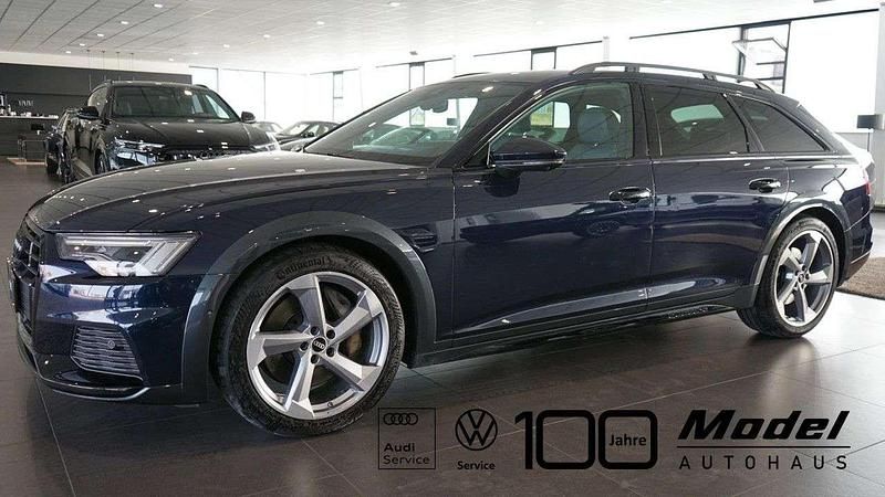 Firmamentblau metallic Gebraucht 2021 Audi A6 Sport Kombi | 49.900 € (Teuer) - Bild 1/4
