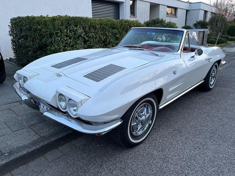 Gebraucht Corvette C2 408 PS (300 kW) 1963 Weiß Cabrio