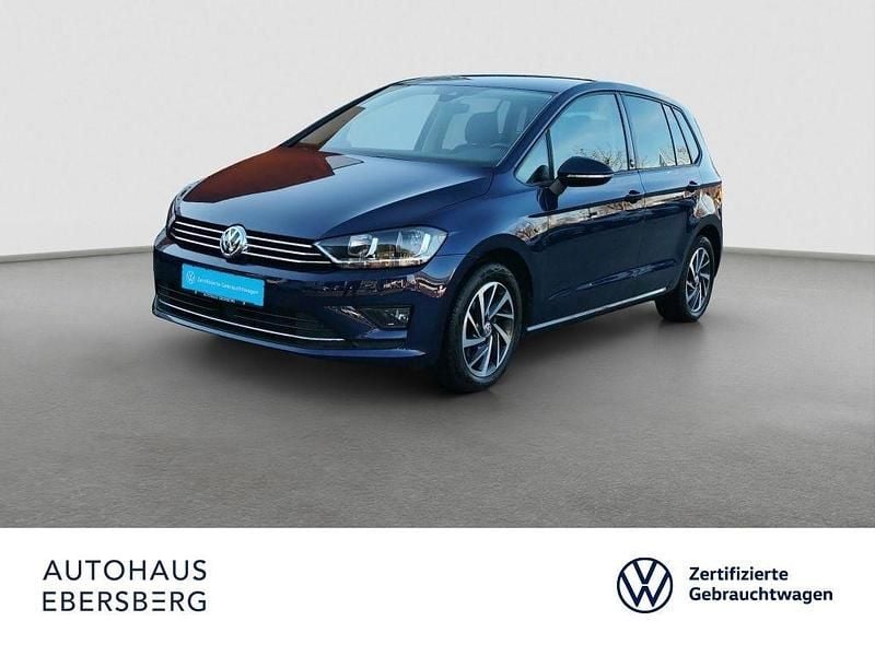 Blau Gebraucht 2017 VW Golf Sportsvan Sound Van / Kleinbus | 15.450 € (Fairer Preis) - Bild 1/4