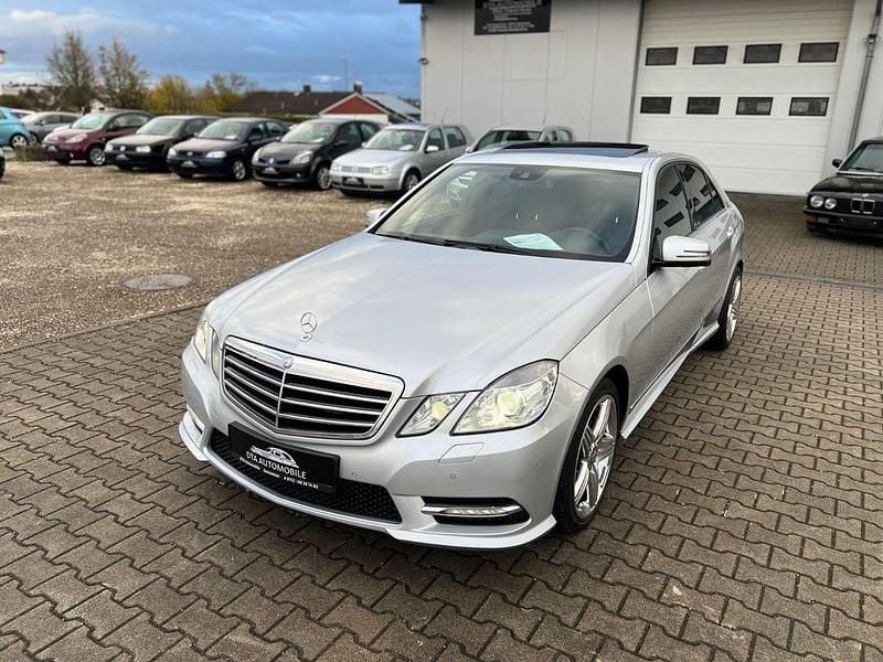 Silber Gebraucht 2013 Mercedes E350 AMG Limousine | 15.900 € (Guter Preis) - Bild 1/4
