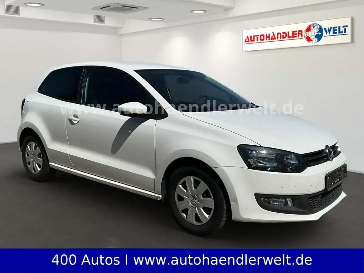 Gebraucht VW Polo 69 PS (50 kW) 2012 Weiss Kleinwagen