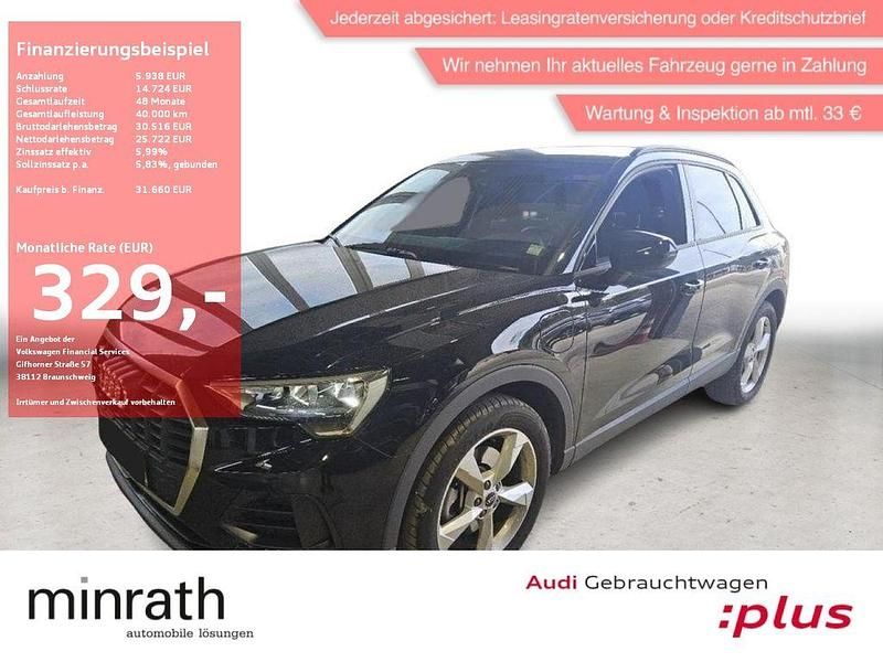 Mythosschwarz metallic Gebraucht 2022 Audi Q3 Ambiente SUV | 31.650 € (Fairer Preis) - Bild 1/4