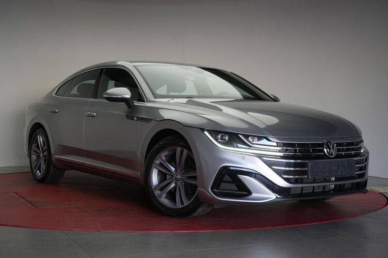 Silber Gebraucht 2022 VW Arteon R-line Limousine | 32.990 € (Superpreis) - Bild 1/4