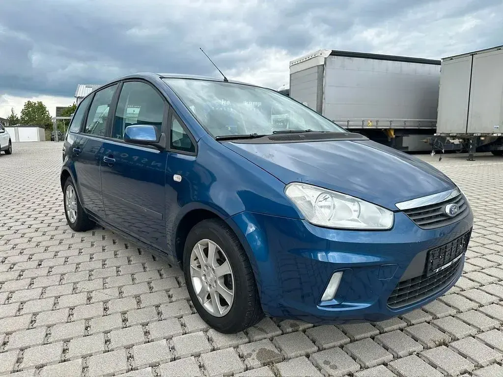 Gebraucht Ford C-MAX Style 101 PS (74 kW) 2007 Blau Van / Kleinbus