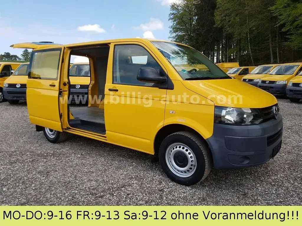 Usata VW Transporter 84 CV (61 kW) 2012 Giallo Furgone