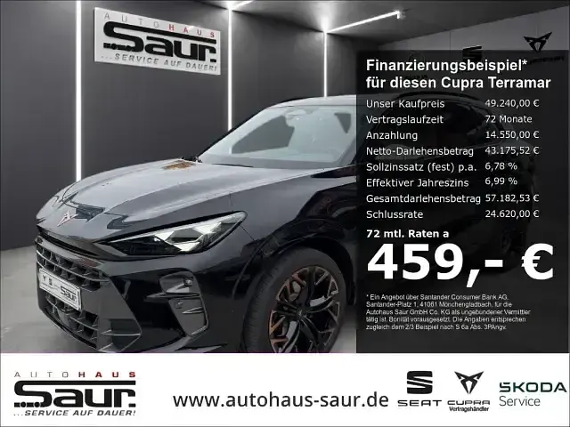 Gebraucht Cupra Terramar VZ 272 PS (200 kW) 2024 Schwarz SUV