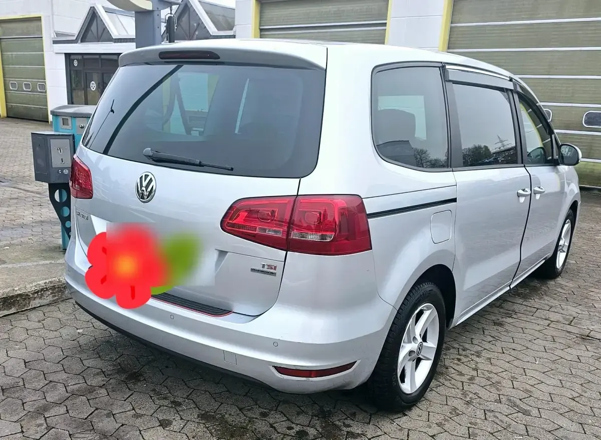 Gebraucht VW Sharan 150 PS (110 kW) 2011 Silber Van / Kleinbus