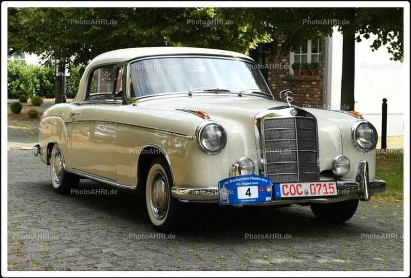 Gebraucht Mercedes 220 106 PS (77 kW) 1959 Weiß Coupé