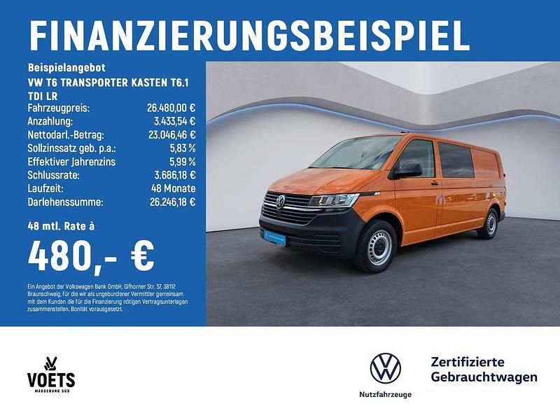 Gebraucht VW Transporter 90 PS (66 kW) 2020 Orange Van